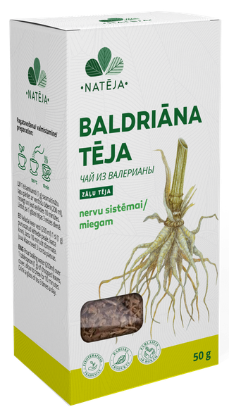 NATĒJA Baldriāna saknes beramā tēja, 50 g