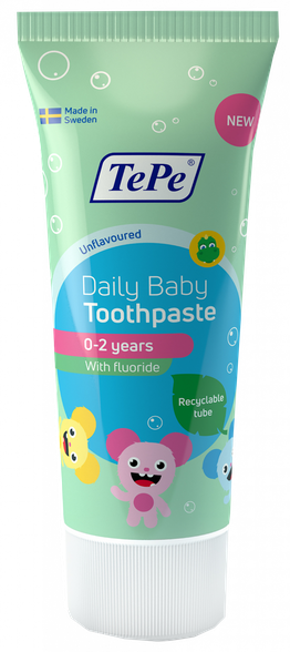 TEPE Daily Baby Bērniem 0-2 zobu pasta, 50 ml