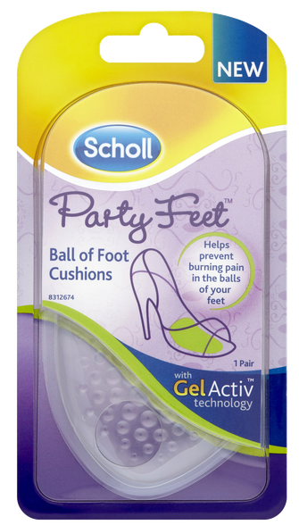 SCHOLL Party Feet гелевые вставки, 1 пара