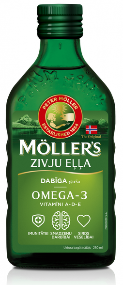 MOLLERS fish oil (natural flavor), 250 ml