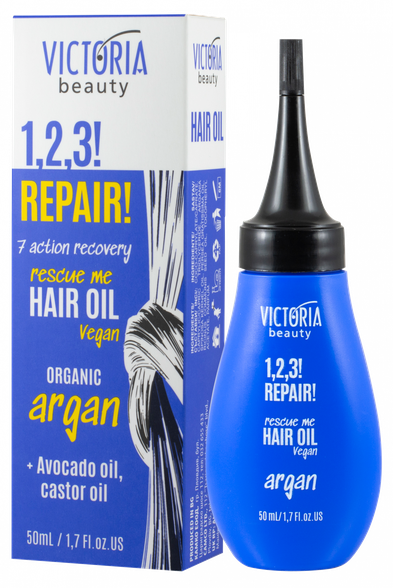 VICTORIA BEAUTY 1,2,3! Repair! for Damaged Hair oil, 50 ml