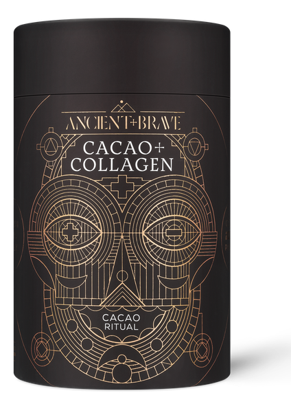 ANCIENT+BRAVE Cacao Ritual Cacao + Collagen pulveris, 250 g