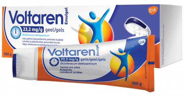 VOLTAREN Emulgel 23,2 mg/g gels, 100 g