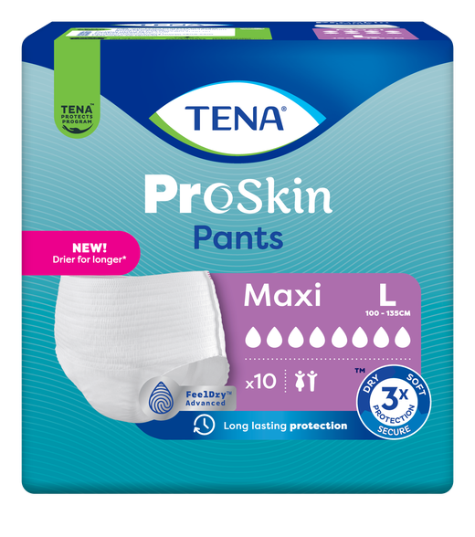 TENA Pants Maxi L nappy pants, 10 pcs.