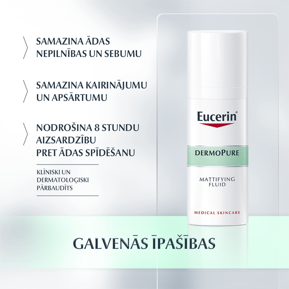 EUCERIN DermoPure fluīds, 50 ml