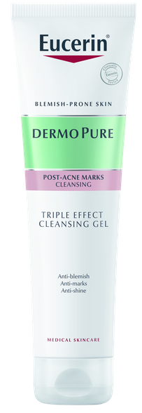 EUCERIN Dermo Pure Triple Effect cleansing gel, 150 ml