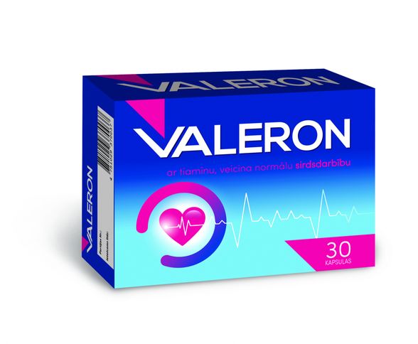 Valeron VALERON kapsulas, 30 gab.