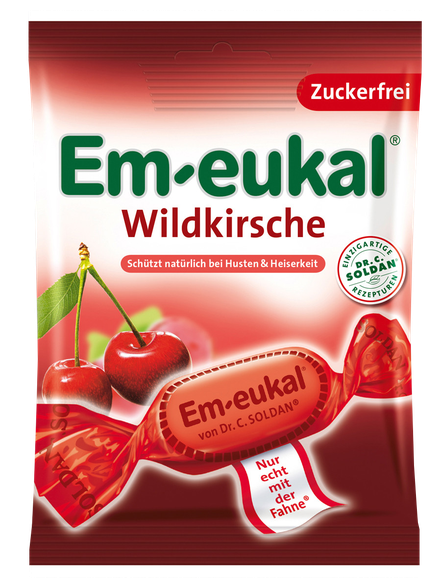 EM-EUKAL Wildkirsche karameles bez cukura, 75 ml