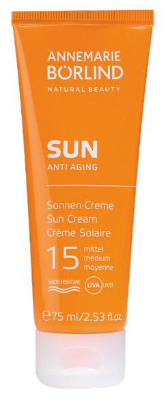 ANNEMARIE BORLIND Sun Anti Aging SPF15 saules aizsargkrēms, 75 ml