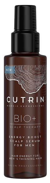 CUTRIN Bio+ Energy Boost Scalp Serum For Men hair serum, 100 ml