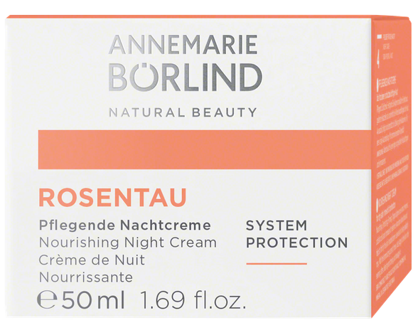 ANNEMARIE BORLIND Rosentau Nourishing Night face cream, 50 ml