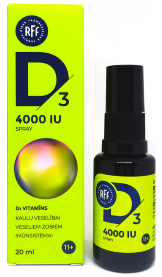 RFF D3 4000 IU spray, 20 ml