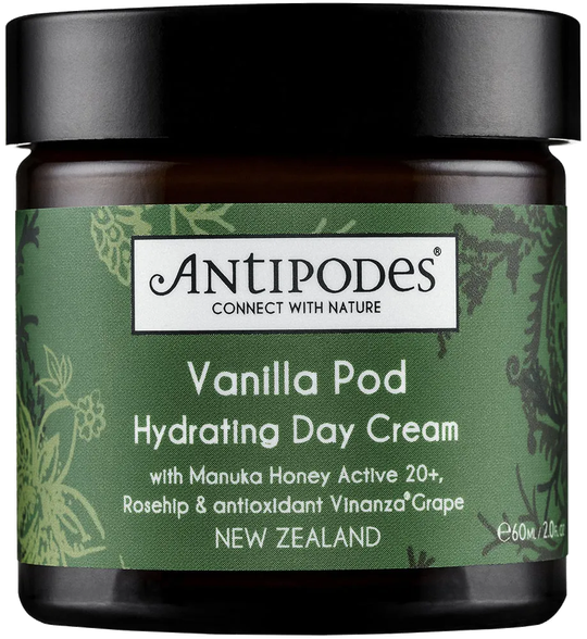 ANTIPODES Vanilla Pod Hydrating Day sejas krēms, 60 ml