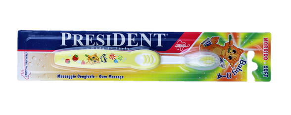 PRESIDENT Baby toothbrush, 1 pcs.