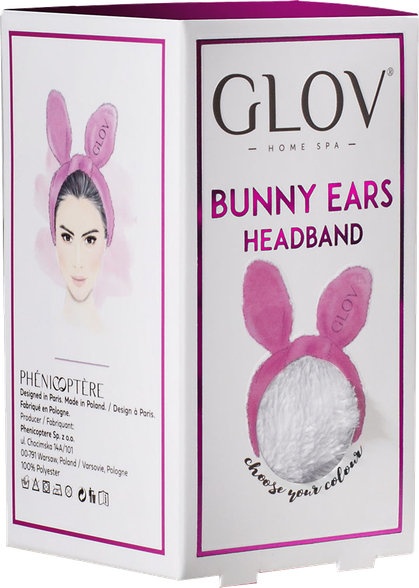 GLOV Bunny Ears Grey spa matu lenta, 1 gab.