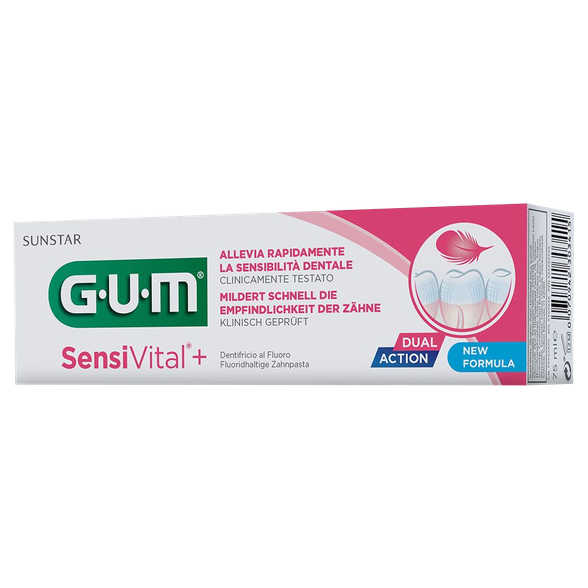 GUM SensiVital+ toothpaste, 75 ml