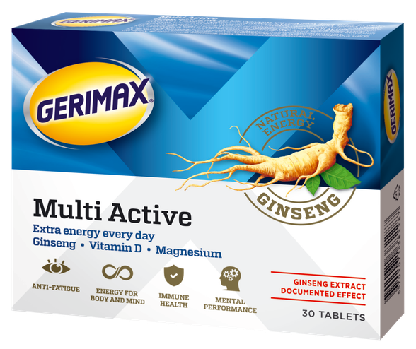GERIMAX Multi Active tabletes, 30 gab.