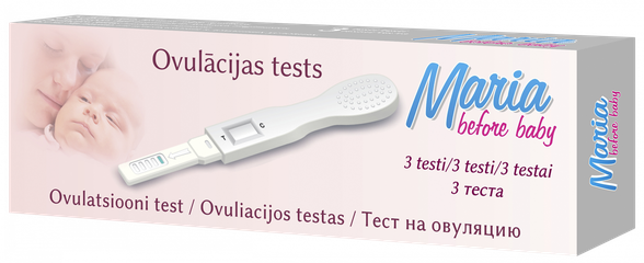 MARIA Before Baby ovulācijas tests, 3 gab.