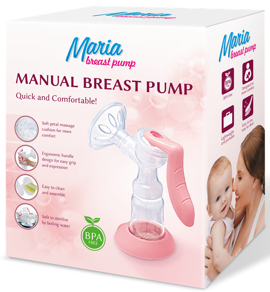 MARIA Breast Pump manuālais piena pumpis, 1 gab.