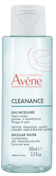 AVENE Cleanance Micellar Water micelārais ūdens, 100 ml