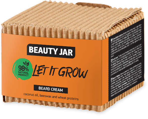 BEAUTY JAR Let It Grow beard cream, 60 ml