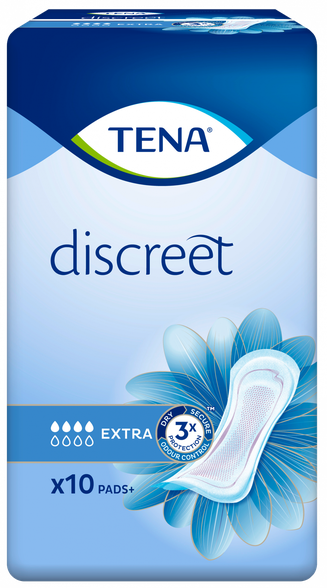 TENA Discreet Extra uroloģiskie ieliktņi, 10 gab.