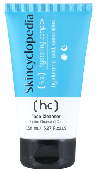 SKINCYCLOPEDIA With 5% Moisturizing Complex, Hyaluronic Acid, Ceramides and Niacinamide face wash, 150 ml