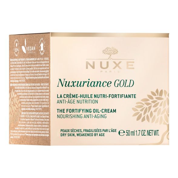 NUXE Nuxuriance Gold Nutri-Fortifying Oil-Cream face cream, 50 ml