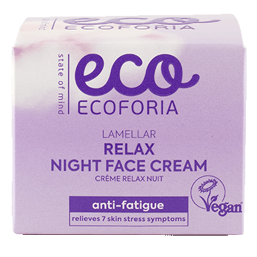 ECOFORIA Lavender Clouds Lamellar Relax Night face cream, 50 ml
