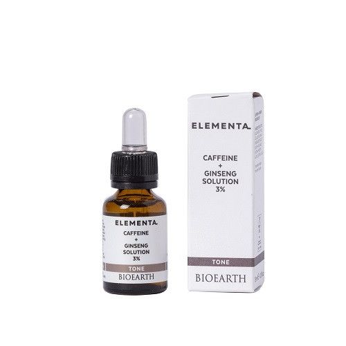 ELEMENTA Bioearth Caffein 5%+Ginseng 1% serums, 15 ml