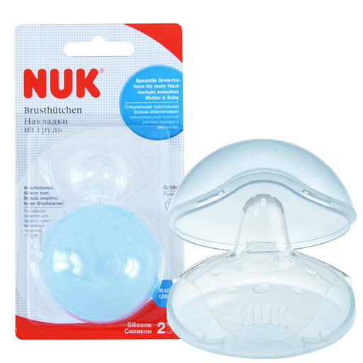 NUK SP95  размер М защитные накладки на соски, 2 шт.