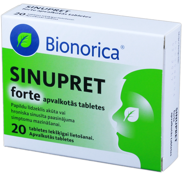 SINUPRET Forte таблетки, 20 шт.