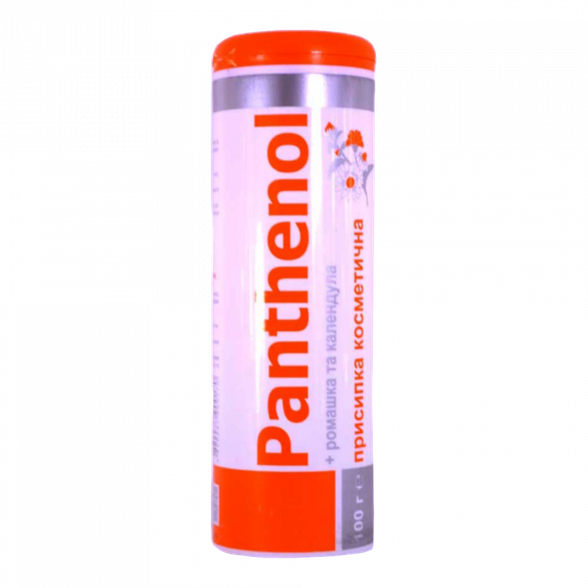 PANTHENOL ar kumelītēm un klinģerītēm, 100 g pūderis,