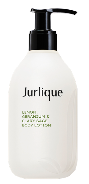 JURLIQUE Restoring Lemon, Geranium & Clary Sage ķermeņa losjons, 300 ml