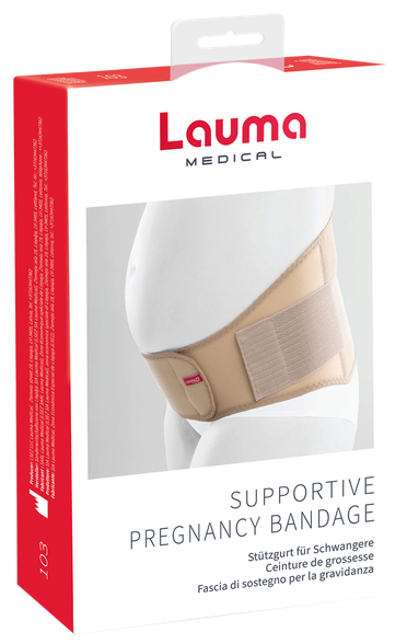 LAUMA MEDICAL size 4 supportive pregnancy bandage, 1 pcs.