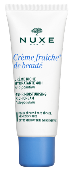 Rich Face Cream for Dry Skin Nuxe Creme Fraiche De Beaute Moisturising Rich  Cream 48H