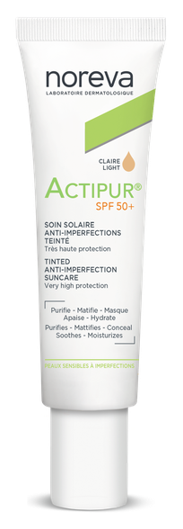 NOREVA Actipur BB Light SPF50+ sejas krēms, 30 ml