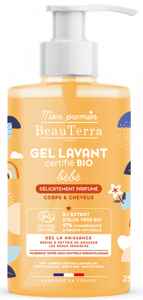 BEAUTERRA Bebe Bio Perfumed cleansing gel, 750 ml