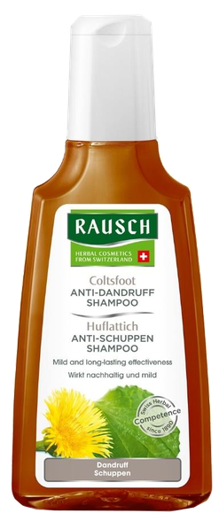 RAUSCH Coltsfoot Anti-Dandruff šampūns, 200 ml