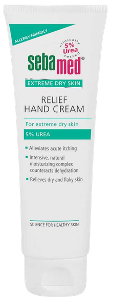 SEBAMED Extreme Dry Skin Urea 5% крем для рук, 75 мл