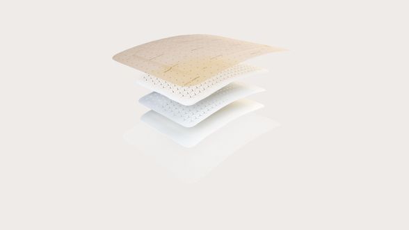 MEPILEX  Border Flex 10 x 10 cm bandage, 5 pcs.