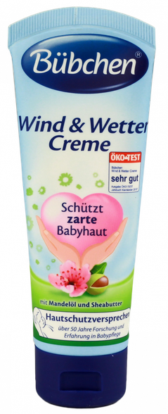BUBCHEN Wind & Wetter cream, 75 ml