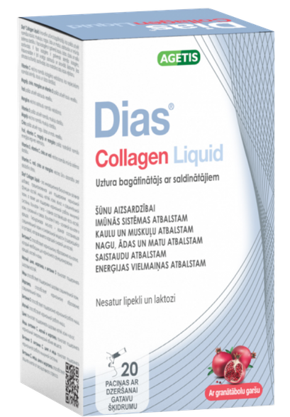 DIAS Collagen Liquid kolagēns, 20 gab.