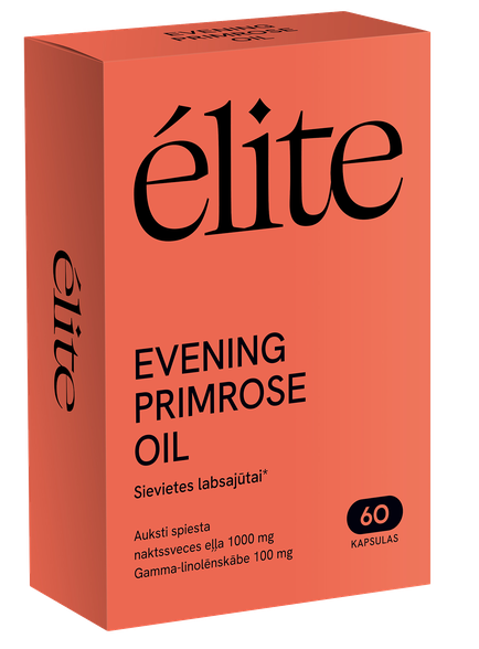 ELITE Evening Primrose Oil kapsulas, 60 gab.
