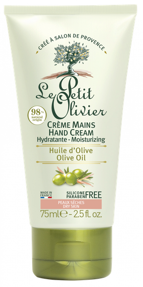 LE PETIT OLIVIER Olive oil hand cream, 75 ml