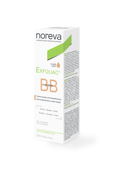 NOREVA Exfoliac BB Light face cream, 30 ml