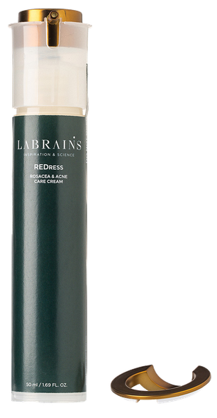 LABRAINS Rosacea & Acne refill sejas krēms, 50 ml