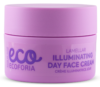 ECOFORIA Lavender Clouds Lamellar Illuminating Day face cream, 50 ml
