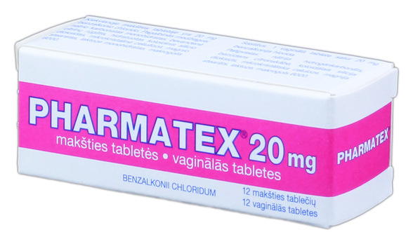 PHARMATEX таблетки 20 мг, 12 шт.,