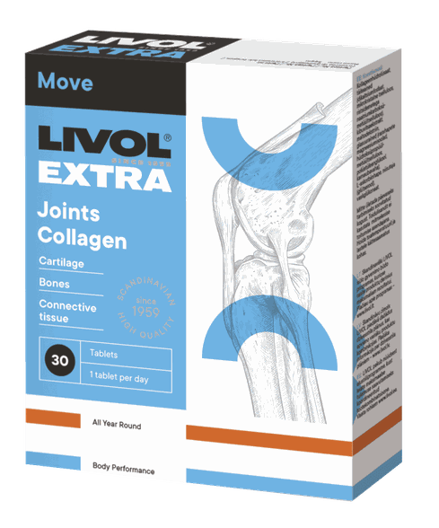 LIVOL  Extra Joints Collagen kolagēns, 30 gab.